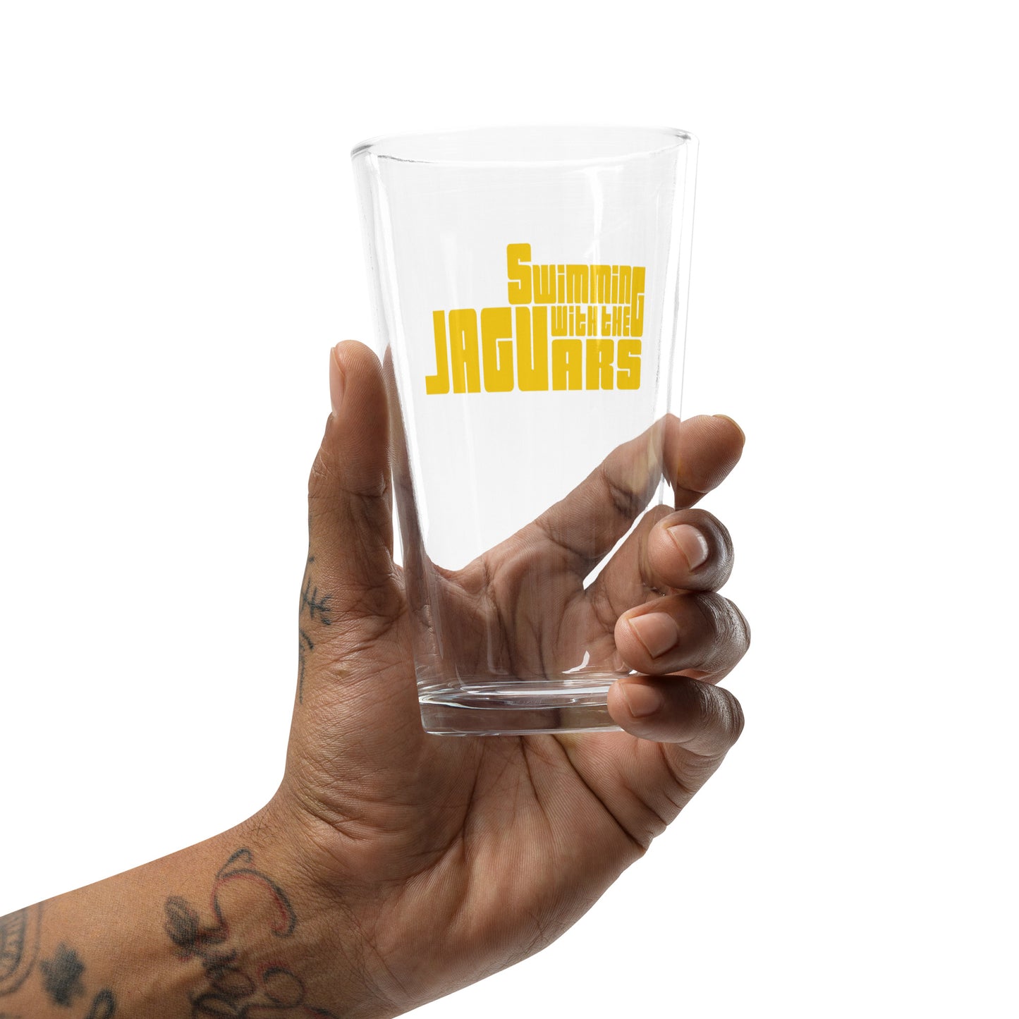 Jags Pint Glass L1Y